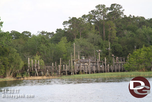 Some of what is left of River Country.