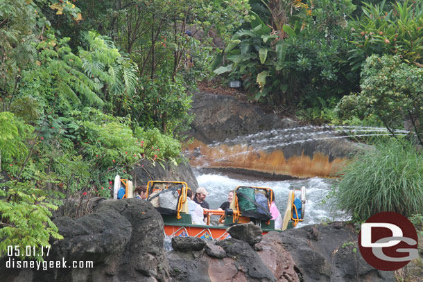 Some of our group went on Kali.. the rest of us opted to stay dry.