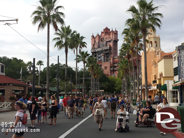 Returning to Sunset Blvd and our bus to the next park.