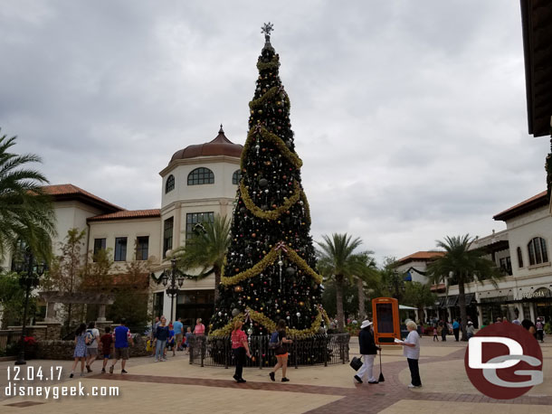 The Town Center Christmas Tree