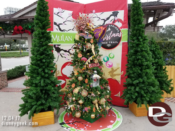 Mulan Christmas Tree