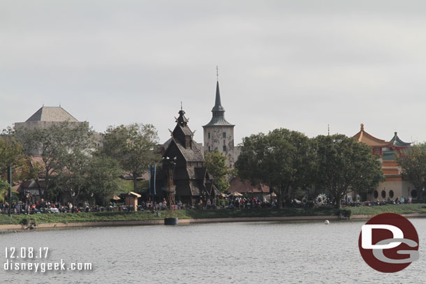 Next up on our agenda was some World Showcase time.  Decided to take a Friendship boat from Canada to Morocco to start.