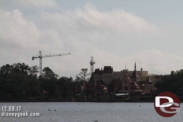 Tower Cranes working on the Riviera Tower