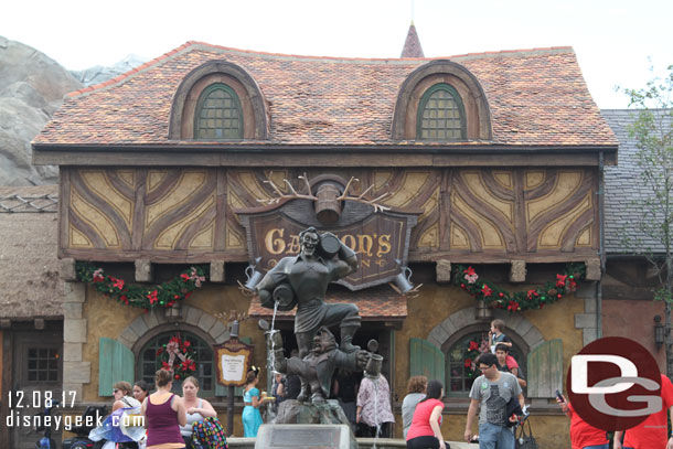 Then we picked up one for the Haunted Mansion and most of the group went that way.
