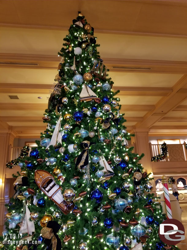 Yacht Club Resort Christmas Tree