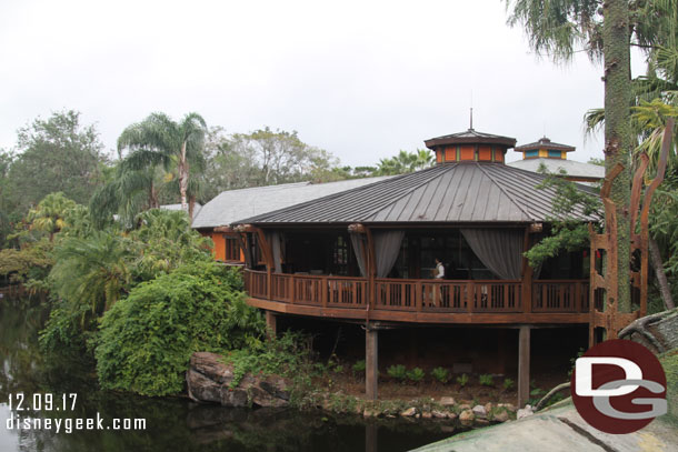 The Nomad Lounge and Tiffins across the water.