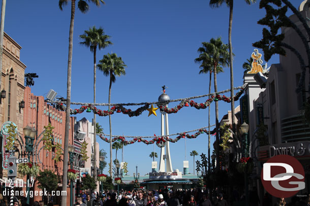 Back to Hollywood Blvd to head for the exit.