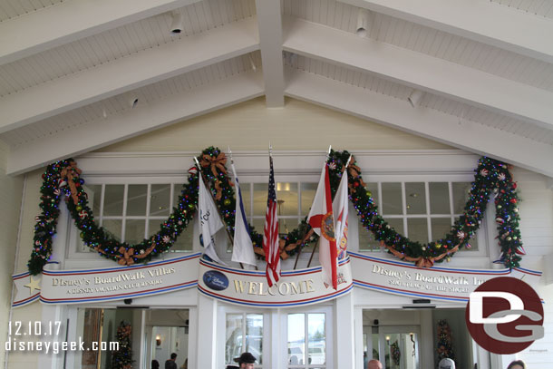 A last look at the Boardwalk entrance.