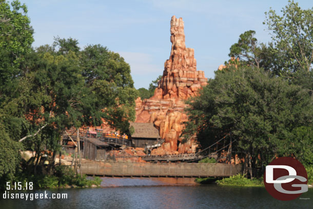 Big Thunder in the distance.