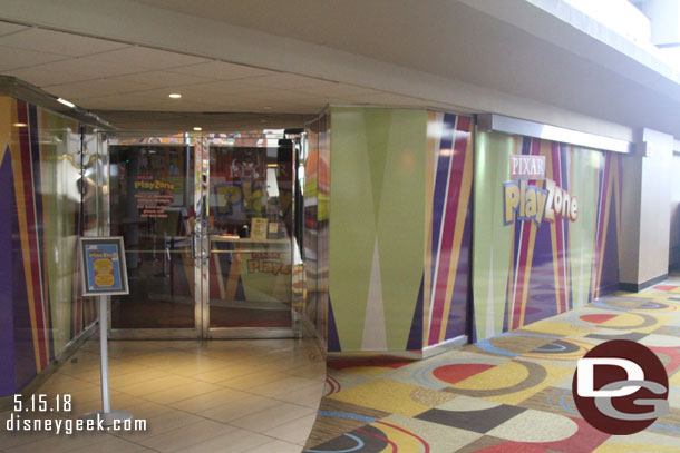 The Pixar Play Zone has opened on the concourse level of the Contemporary.