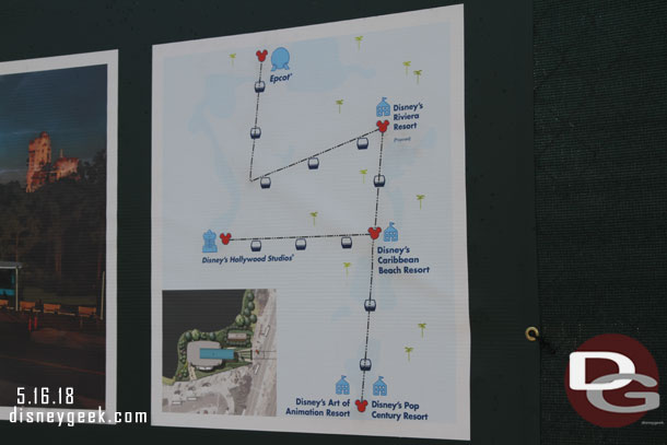 Here is a map of the initial system that is being installed.