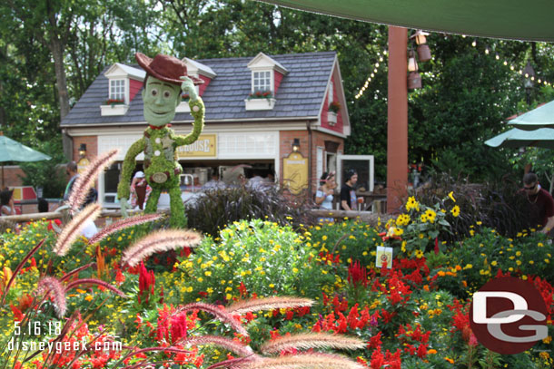 Spotted Spike near the American Adventure too.