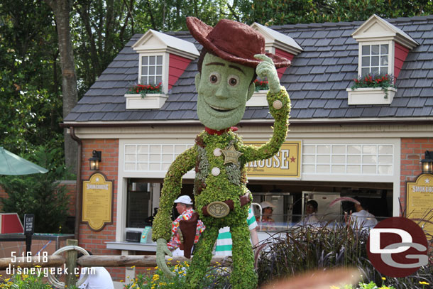 Woody topiary.