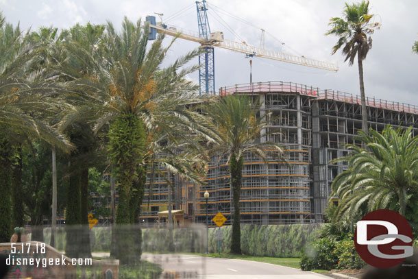 The Riviera Resort Tower construction