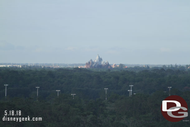 Expedition Everest in the distance.