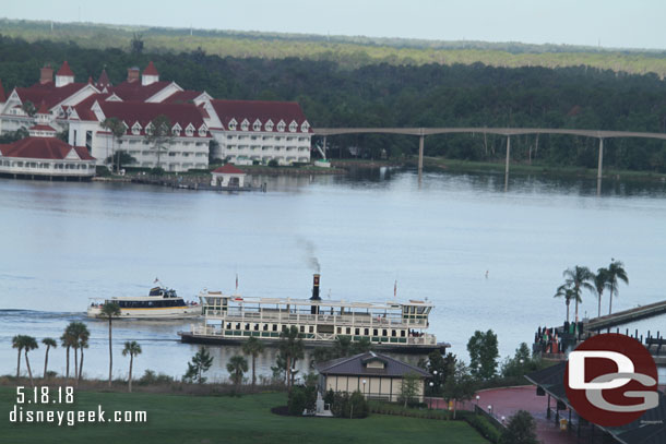 Magic Kingdom Ferry arriving.