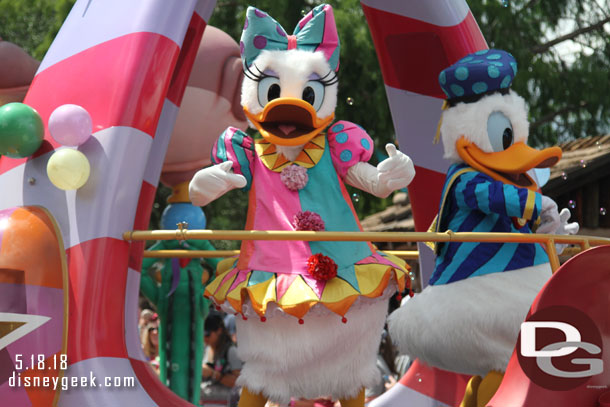 Daisy Duck with Donald Duck