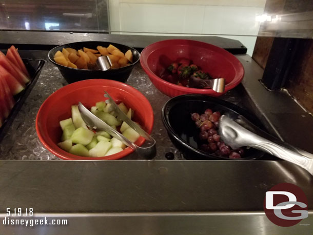 An assortment of fresh fruit