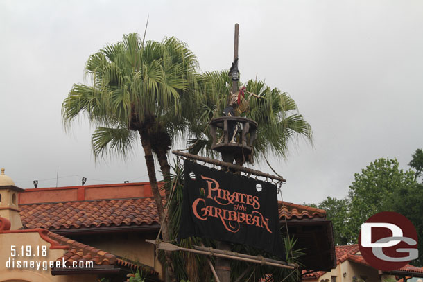 Next made way further into Adventureland and used another FastPass+ for Pirates of the Caribbean.