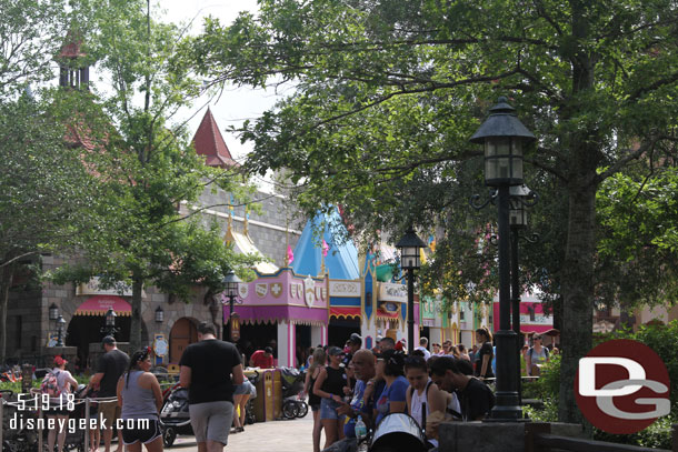 Next up FastPass+ for it's a small world.