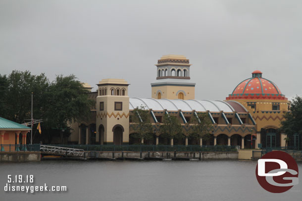 The current lobby building.