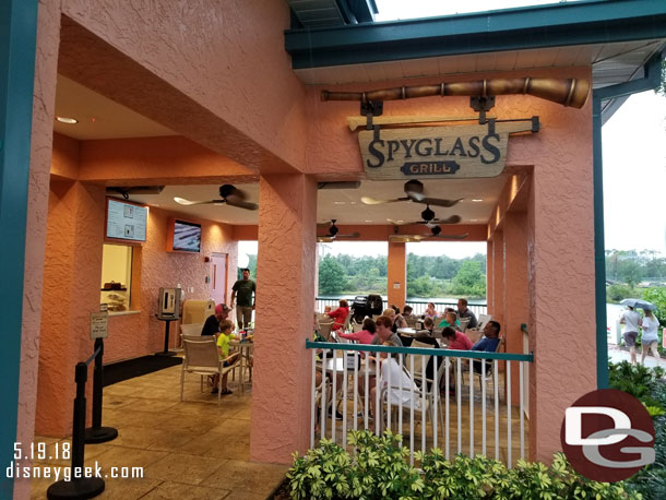 Next stop Spyglass Grill in the Trinidad South area.