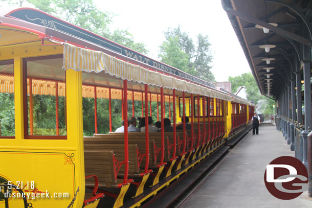 Disembarked in Fantasyland.