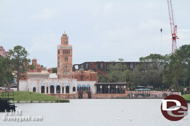 A view from the shore of Morocco