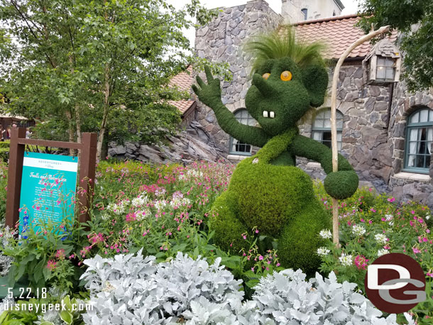 A troll topiary in Norway