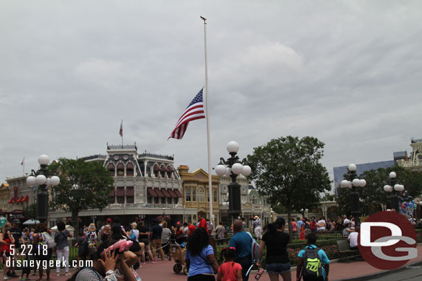 Town Square this afternoon