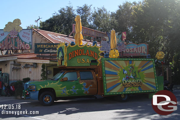 Dinoland is celebrating Donald's Dino-Bash!