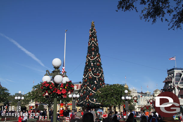 Town Square this morning.