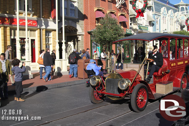 Other Main Street vehicles were available today too.