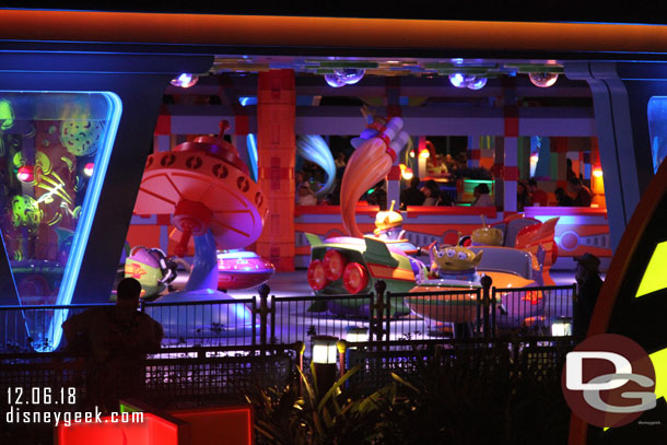Alien Swirling Saucers