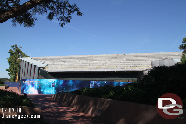 The former Universe of Energy and future entrance to Guardians of the Galaxy.