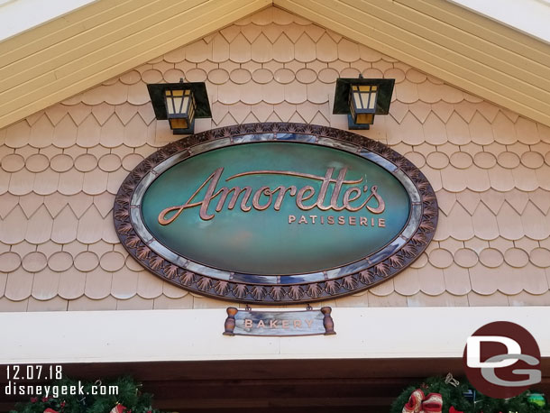 Next up a visit to Amorette's Patisserie