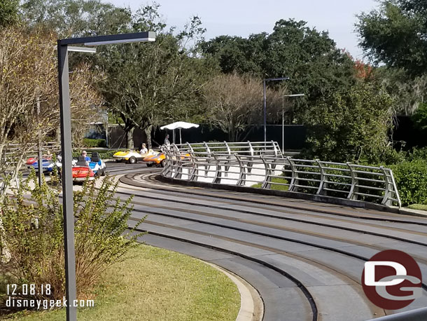 Walls are up on the backside of the Speedway for now.  Eventually the Speedway will close to be reconfigured too.