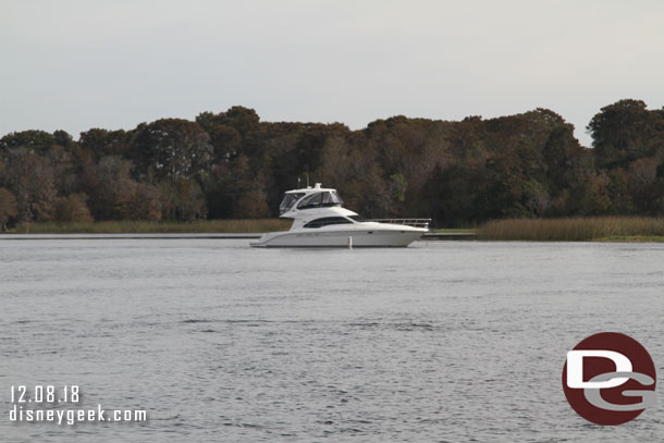 The Grand I heading toward Fort Wilderness dock.