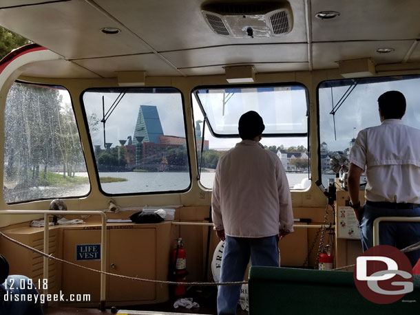 Took a boat back to the Boardwalk to catch a bus to our next destination.