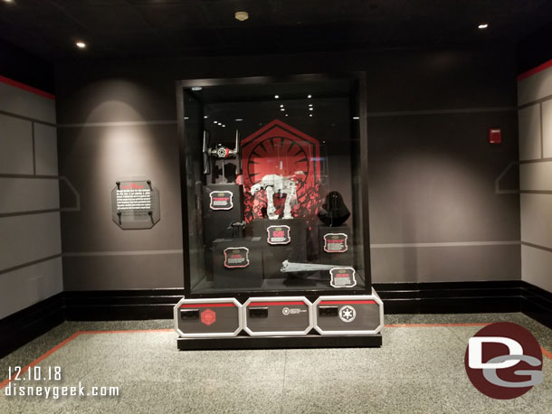 The last room still features items from the Last Jedi