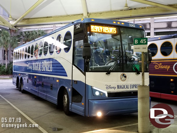 Several buses waiting and ready to go.