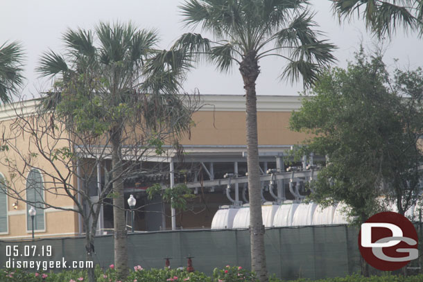 Gondolas at the Caribbean Beach Resort Station/Yard.