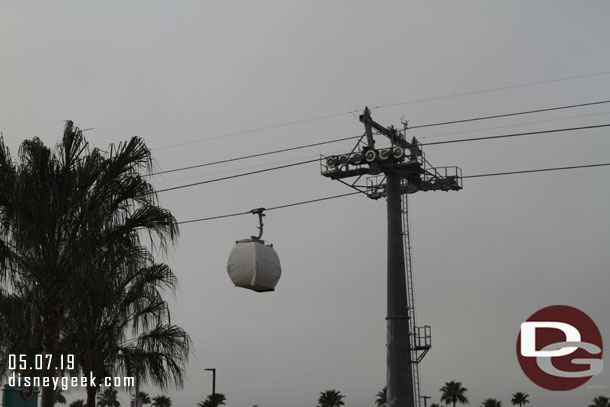 Skyliner Gondolas on the Disney's Hollywood Studios Line 