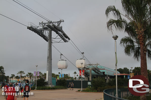 The Disney's Hollywood Studios station is still being worked on.