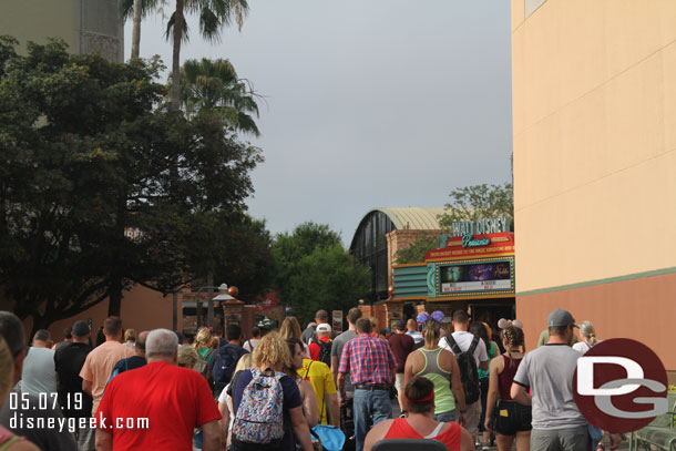 The march to Toy Story Land...