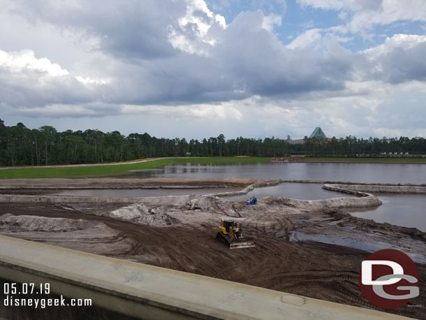 This will be an expanded retention pond as you near Epcot.