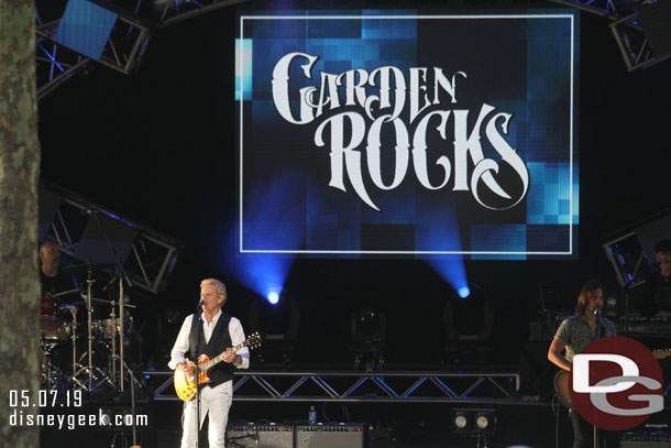 Don Felder, formerly of the Eagles performing at Garden Rocks Concert Series this evening.