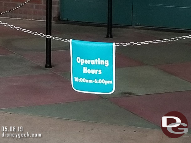 The attraction closed nearly two hours ago though!