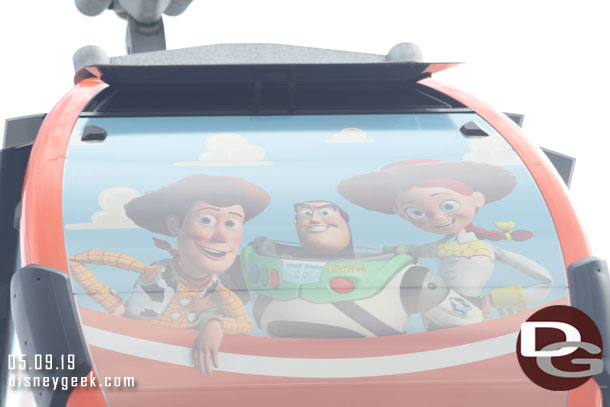 Woody, Buzz and Jessie from Toy Story