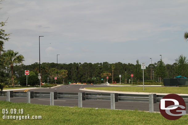 This is the driveway buses use to enter/exit now. Cars are no longer permitted in from Buena Vista Drive.